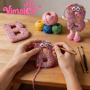 Wholesale Personalized Customized Letter Crochet Set Starter Yarn Kit DIY Craft Crochet Kit