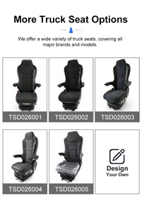 Asiento con Suspensión Neumática para Camiones Pesados Peterbilt, Kenworth, Freightliner, Mack International, Asiento para Conductor de Camión Semi Americano - Product Image 5
