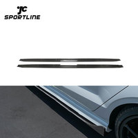 Jupes latérales S3 8Y en fibre de carbone de conception d'usine pour Audi S3 8Y Premium Sedan 4 portes 2021-2023