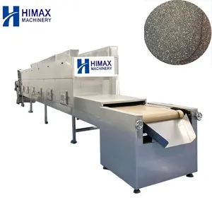 Microwave Tunnel Drying Machine Chia seeds sterilization and inactivation microwave drying machine