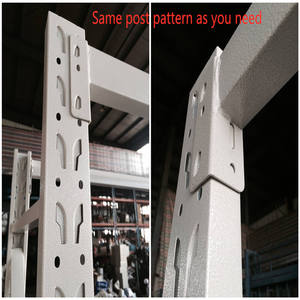 أرفف صناعية ذات إطار مستقيم ملحوم طويل المدى, رف تخزين من الصلب ذو تصميم متوسط - Product Image 3