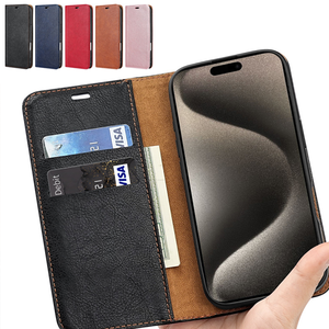 Portafoglio in TPU in pelle personalizzato per Samsung S25 S24 S23 S25 Ultra con Business Design custodia per telefono cellulare modello Edge - Product Image 1