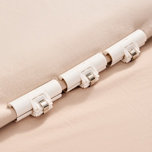 Support OEM Plastic Sheet Clips No Piercing Bed Sheet Holder Bedding Retention <b>Clamps</b> Bed Sheet Clips <b>Quick</b> Release - Product Image 1