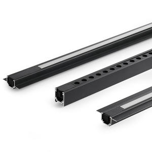 Ultradunne, moderne COB DC48V magnetische LED-tracklightsysteem met spot en plafondrail - Product Image 3