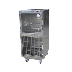 <span class=keywords><strong>Cage</strong></span> pour animaux de compagnie en acier inoxydable pour intérieur, fabrication sur mesure, prix de gros d'usine, oxygène médical, <span class=keywords><strong>cage</strong></span> à deux portes pour exposition canine - Product Image 1