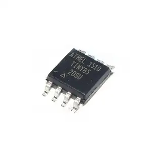 מכירה לוהטת 8BIT 8KB פלאש 8soic ATTINY85-20SU חשמלי רכיבים מעגלים משולבים