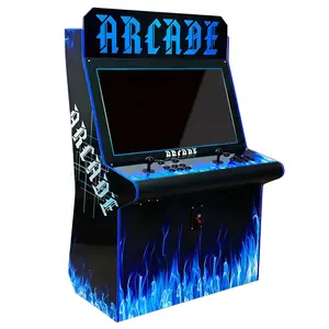 Satış ucuz dövüş dolabı Video oyunu makine jetonla çalışan Street Fighter Arcade sikke İtici boks oyun makinesi çocuklar için