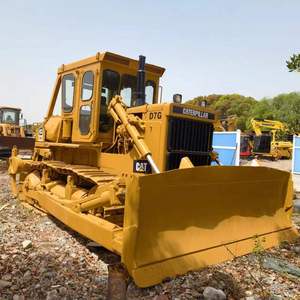 Bulldozer sur chenilles d'occasion CAT D7G de haute qualité, modèle D7G XL, entièrement d'origine, importé, jaune, puissance 150 kW - Product Image 3