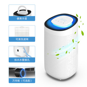 Virgo Compressor <b>Dehumidifier</b> 12L App Controlled Indoor Smart For Basement 31-40 Sqm - Product Image 4