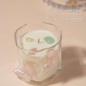 Estas Velas Aromáticas Rosadas Románticas Son Exquisitas y Elegantes, Velas Aromáticas para el Hogar que las Hacen el Regalo Perfecto para Mujeres - Product Image 3