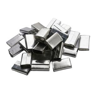 Metal klip PP polyester bant bant çelik kapalı mühürler çember klip manuel ağır ambalaj toka - Product Image 1