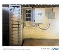Deye BOS-G Pro haute tension 50kw 80kw 160kw 100kw Batterie au lithium-ion LiFePO4 pour le stockage d'énergie solaire à domicile montée sur rack