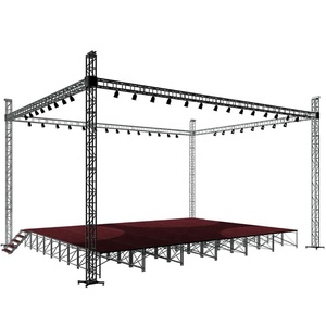 Dragonstage <span class=keywords><strong>Portable</strong></span> Event Party Show Dj Concert Giai Đoạn Có Thể Thu Gọn Với Truss Mái - Product Image 3