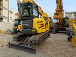 Mini excavadora usada, equipo de movimiento de tierra, Komatsu PC55 PC55MR - Product Image 6