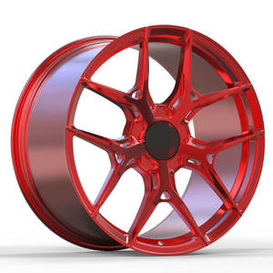 Rines Personalizados para Auto de Lujo, Color Cromo Rojo de 18 Pulgadas, Rines de 22 Pulgadas, 5 Piezas para BMW E91 E35 X5 F15, Cerchi in Lega E39 G20 M5 669m - Product Image 2