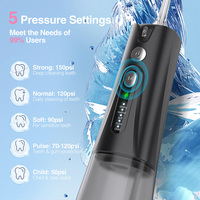 OEM 5 Modes 130psi 300ml IPX7 Flossing Jet Deep Clean Wireless Dental Water Flosser Portable Oral Irrigator pour Voyage