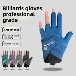 Gants de billard Boodun confortables en gros, gants de billard de snooker, gants de billard à cinq doigts gauche, design respirant pour les joueurs de billard - Product Image 3