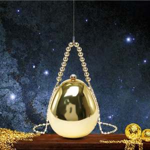 Bolso de mano para mujer, bandolera para fiesta, banquete de lujo con lentejuelas, cadena, borlas, bolso con cordón para cena, cita, bolso. - Product Image 3