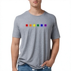 Camiseta de Hombre al por Mayor, 100% Algodón, Manga Corta, Transpirable, de Secado Rápido, Corte Regular, Moderna, Cómoda, MOQ Bajo, Último Diseño - Product Image 1