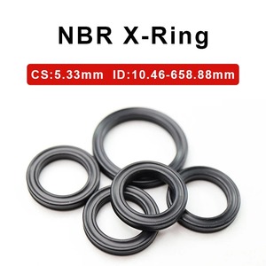 AS568 Standard FKM/NBR X-<span class=keywords><strong>Ring</strong></span> Gummidichtung Ölbeständig und Verschleißfest X-<span class=keywords><strong>Ring</strong></span>-Dichtung 5,33mm Dicke - Product Image 1