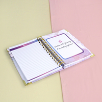 Journal d'objectifs personnalisé A5, classeur Power Planner, impression personnalisée