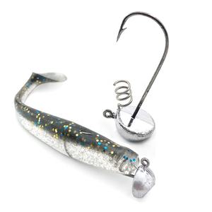 Cabeza de plantilla Vertical de tungsteno shakey jighead plumbum, señuelo de gancho horizontal para finura, sensación de pesca, cabeza de Shakey - Product Image 6