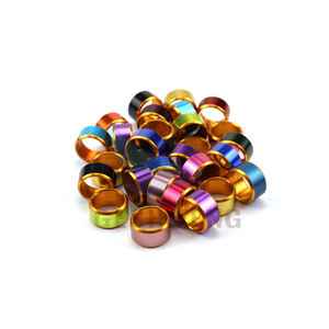 Geshifeng Op Maat Gemaakte Inhoud Laserprint Aluminium Race Duif <span class=keywords><strong>Ring</strong></span> Agenten Vogel Voet Ringen - Product Image 1