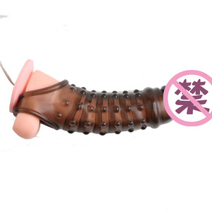 Gaine de protection pour crocs de loup, noire, granulée, en caoutchouc souple, pour adulte - Product Image 5