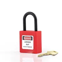 Padlock Industrial Padlock OEM Manufacturer Insulated Isolation Small Padlock For Industrial Lockout-tagout Use On Conductive Areas