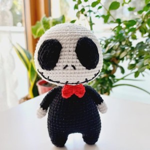 New Design Crochet Skeleton Pattern Handmade Crochet Skeleton Toy for Child Crochet Halloween Gift - Product Image 6