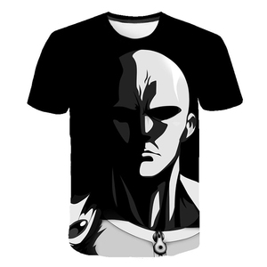 เสื้อยืดลายการ์ตูน 3 มิติ อนิเมะวันพันช์แมน สำหรับผู้ชาย ผลิตจากผ้าโพลีเอสเตอร์/คอตตอน ยั่งยืน ดีไซน์คอสเพลย์เจโนส ไซตามะ - Product Image 6