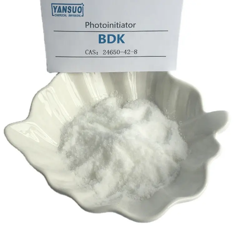 Nhà cung cấp tốt benzoin dimethyl ether CAS 24650-42-8 photoinitiator BDK cho UV chữa c16h16o3