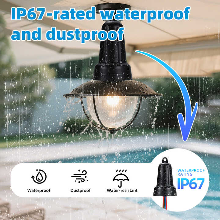 GLC 10A IP67 Waterproof Wireless Switch 24V Mini Remote Control Switch ...