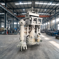 Pompe à boue submersible hydraulique portable robuste, résistante à l'usure, haute pression, pour le dragage et la construction (OEM)