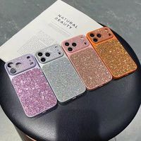 Coque de téléphone tendance rose flash, antichoc et anti-chute pour iPhone 16 17 Pro Max