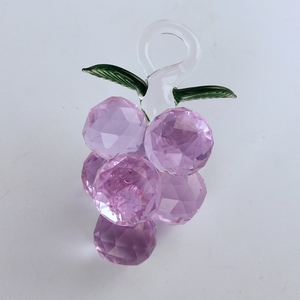 Vente directe d'usine, magnifique cristal de verre K9, cristal coloré en forme de raisin pour la maison - Product Image 5