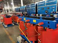 Transformator Distribusi Daya Tiga Fasa Tipe Kering SCB18 10kV Resin Cor dengan Kumparan Tembaga untuk Gardu Induk, Efisien Tegangan