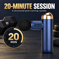 Pistolet de massage musculaire portable en gros avec 4 accessoires, séance de 20 minutes pour les athlètes, la remise en forme et la récupération après l'entraînement