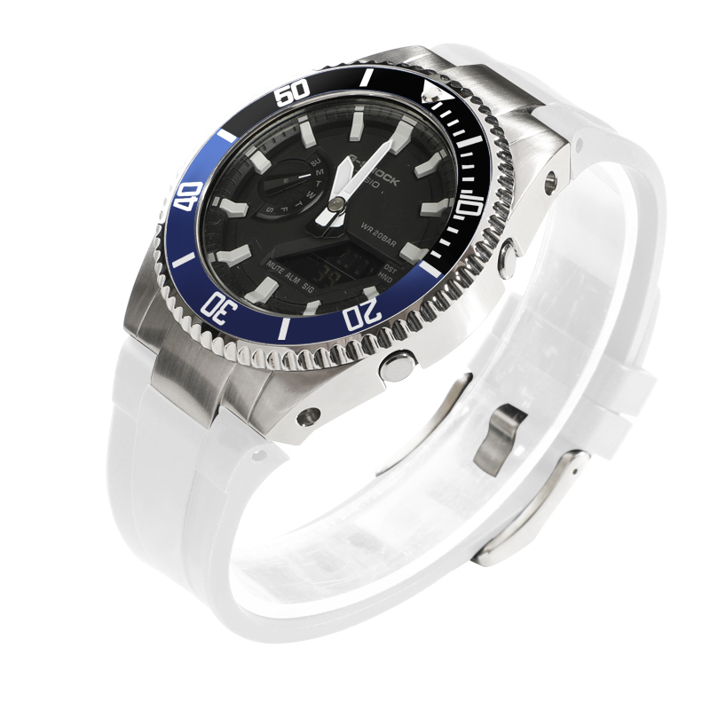 Ensemble noir bleu + blanc