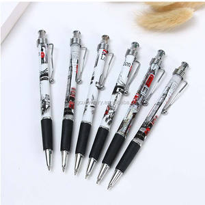 Stylo à bille en plastique bon marché avec logo personnalisé imprimé Londres Royaume-Uni Brésil Australie États-Unis Souvenirs - Product Image 4