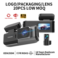 Caméra embarquée Ai Dashcam 4k avant et arrière, caméra embarquée Wifi 4k, caméra embarquée pour voiture, caméra embarquée avant et arrière 4k pour voitures