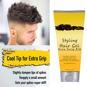 Gel Fijador para el Cabello Eco Profesional de Fijación Fuerte, Ultra Adhesivo, Invencible, Sin Residuos, No Pegajoso, Resistente al Agua, para Hombres - Product Image 3