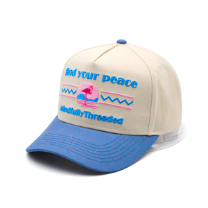 Casquette de baseball personnalisée OEM broderie 3D hommes décontracté extérieur course à pied fermoir boucle broderie 3D personnalisé hommes chapeau casquette de baseball - Product Image 5
