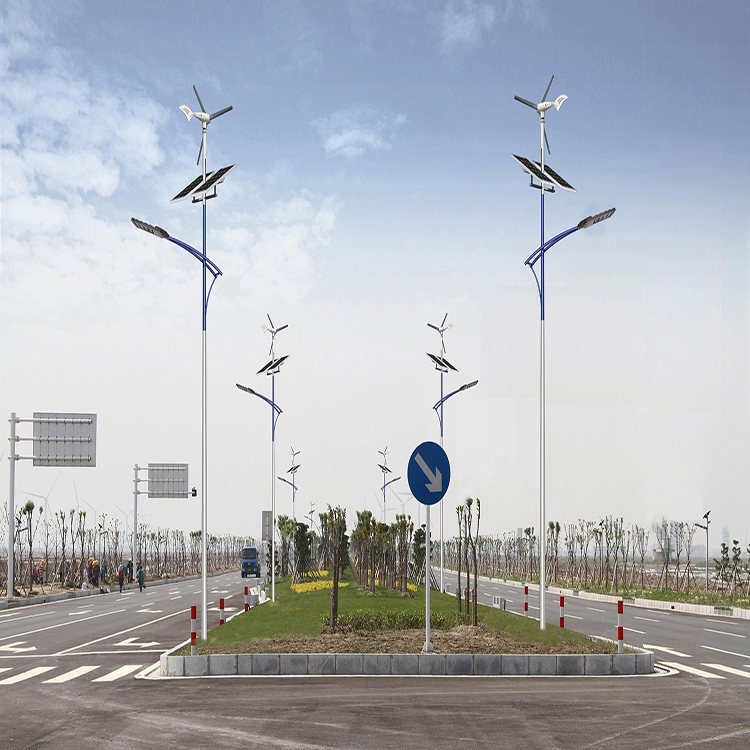 Impermeable al aire libre Luz de calle Solar integrada