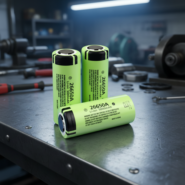 High Capacity 26650 5300mAh 3.7v NCR26650A Lithium Ion Rechargeable Battery for Camera Use 5000mAh Version Available