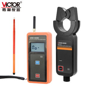 Pinza Amperimétrica Inalámbrica VICTOR 9000/9000B de Alto/Bajo Voltaje, Comprobador de Corriente de Fuga de CA de 1200A con Transmisión Inalámbrica de Datos - Product Image 2