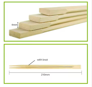 Bacchette giapponesi usa e getta stampate personalizzate di bambù cinese riutilizzabile bastoncini di Sushi - Product Image 6