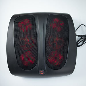 Bantalan bola akupunktur 3D, perangkat relaksasi kaki nyaman Premium, pemijat Shiatsu, plastik ABS hitam, bantalan bola akupunktur 3D - Product Image 3