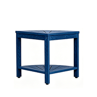 Table d'appoint triangulaire en plastique imperméable de haute qualité pour patio, mobilier d'extérieur, TABOURET DE DOUCHE