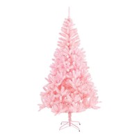 Kerstboom Pvc Materiaal Multi Hoogte Roze Boom Kerst Decoratie Metalen Stand Hoge Kwaliteit Kerstboom